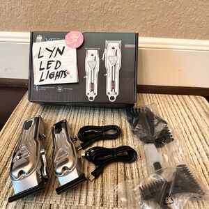 Rechargeable Hair Clippers Trimmers Set